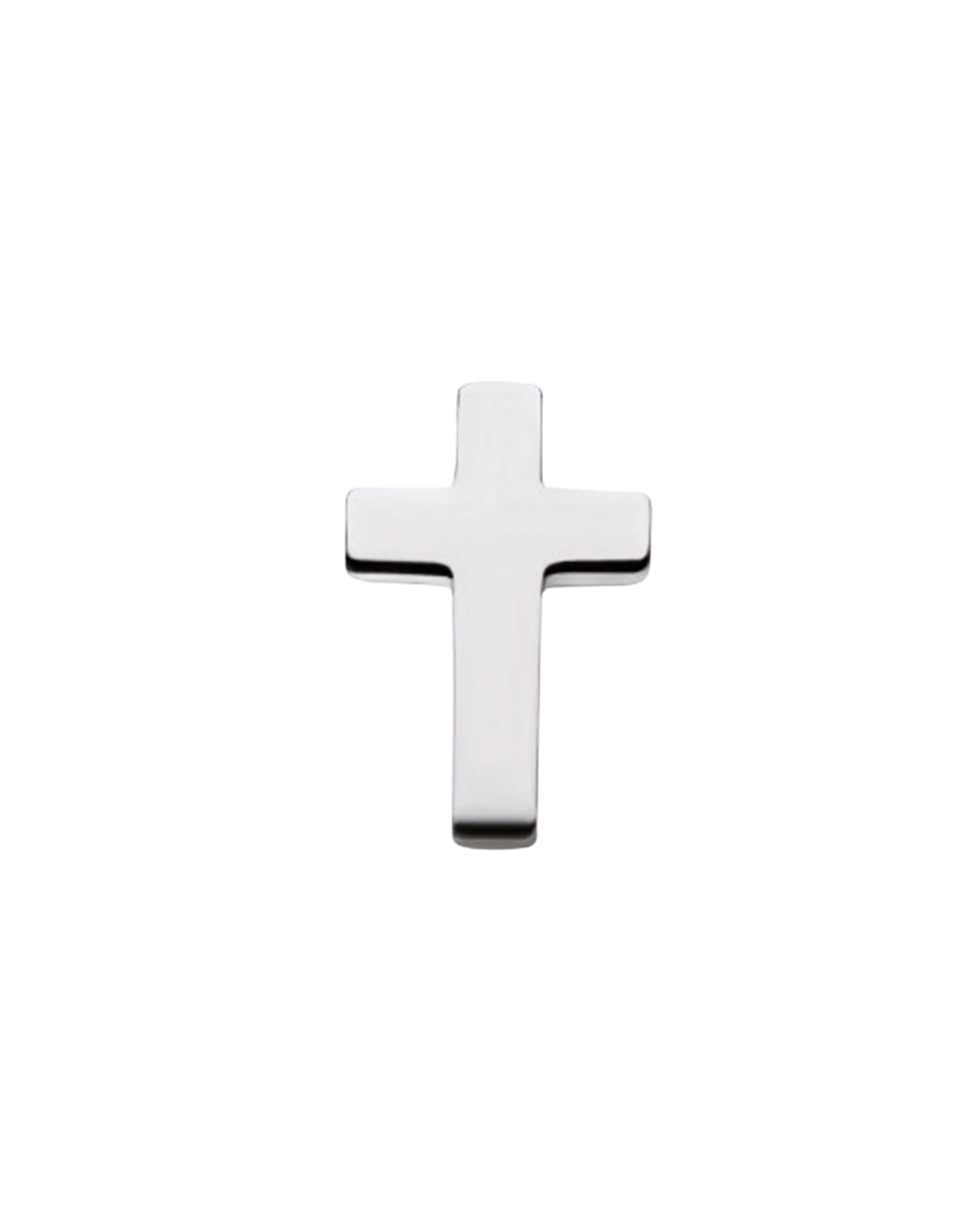 F-136 Titanium Cross Threadless Top