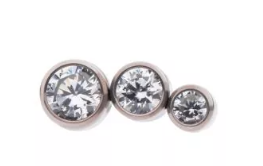 F-136 Titanium Angel Skin Waterfall Internally Threaded 16G