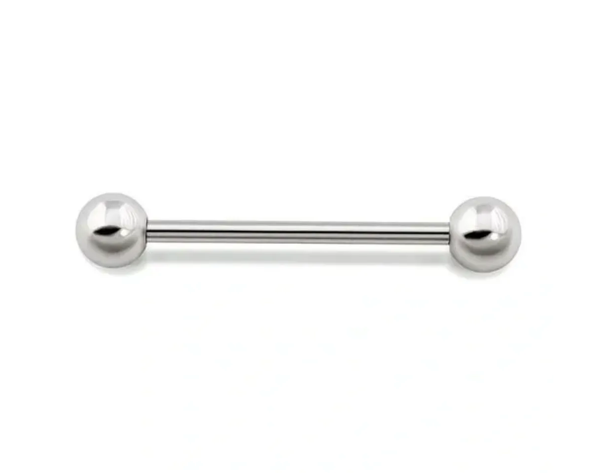 F-136 Titanium Straight Barbell
