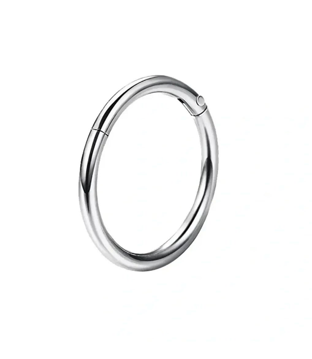 F-136 Titanium 16G Hinged Hoop