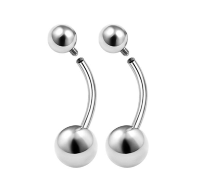 F-136 Titanium Curved Barbell